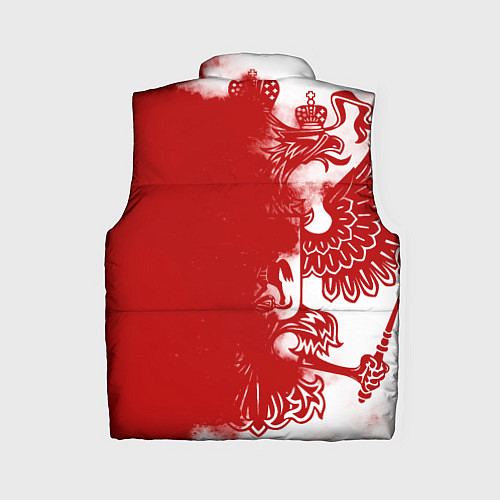 Женский жилет Russia / 3D-Черный – фото 2