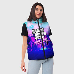 Женский жилет GTA REMASTER, цвет: 3D-красный — фото 2