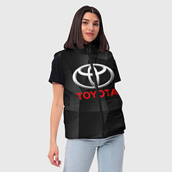 Женский жилет TOYOTA, цвет: 3D-красный — фото 2