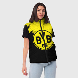 Женский жилет BORUSSIA, цвет: 3D-светло-серый — фото 2