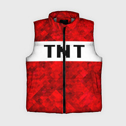 Женский жилет Minecraft, цвет: 3D-светло-серый