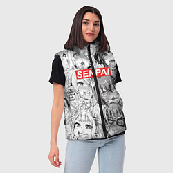 Женский жилет SENPAI, цвет: 3D-светло-серый — фото 2