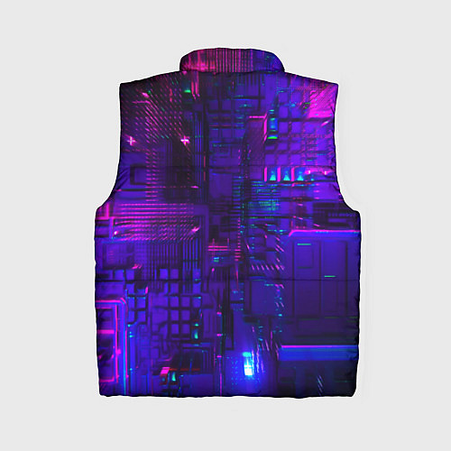 Женский жилет NEON CUBES / 3D-Красный – фото 2