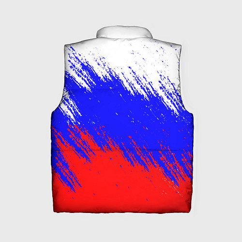 Женский жилет Россия / 3D-Черный – фото 2