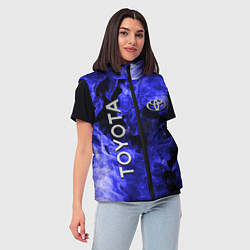 Женский жилет TOYOTA, цвет: 3D-красный — фото 2