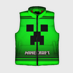Женский жилет Minecraft, цвет: 3D-красный