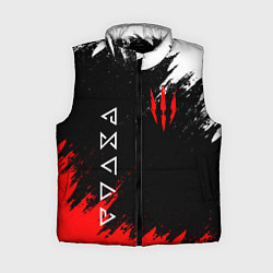 Женский жилет The Witcher, цвет: 3D-черный