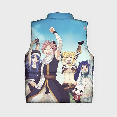 Женский жилет FAIRY TAIL ХВОСТ ФЕИ / 3D-Светло-серый – фото 2