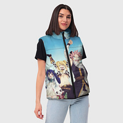 Женский жилет FAIRY TAIL ХВОСТ ФЕИ, цвет: 3D-черный — фото 2