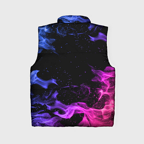 Женский жилет ОГОНЬ НЕОН / 3D-Красный – фото 2