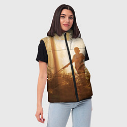 Женский жилет THE LAST OF US, цвет: 3D-светло-серый — фото 2
