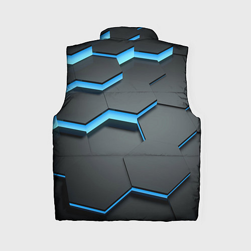 Женский жилет 3D Плиты / 3D-Красный – фото 2