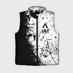 Женский жилет Apex Legends, цвет: 3D-черный