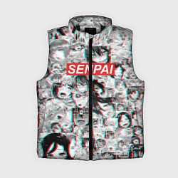 Женский жилет SENPAIСЕНПАИ, цвет: 3D-черный