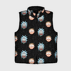 Женский жилет Rick and Morty World, цвет: 3D-светло-серый