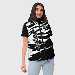 Женский жилет JoJo Bizarre Adventure, цвет: 3D-черный — фото 2