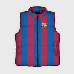 Женский жилет FC Barcelona 2021, цвет: 3D-красный