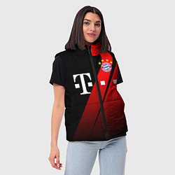 Женский жилет FC Bayern Munchen Форма, цвет: 3D-светло-серый — фото 2