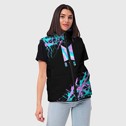 Женский жилет BTS, цвет: 3D-красный — фото 2