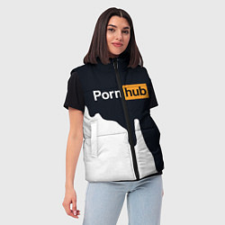 Женский жилет Pornhub, цвет: 3D-красный — фото 2