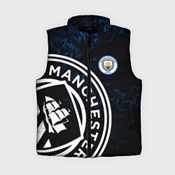 Женский жилет Manchester City, цвет: 3D-черный