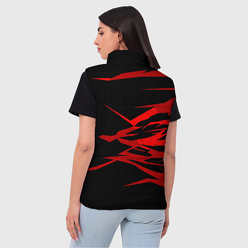 Женский жилет Lamborghini / 3D-Красный – фото 4