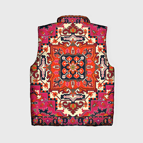 Женский жилет Бордовый ковер / 3D-Черный – фото 2