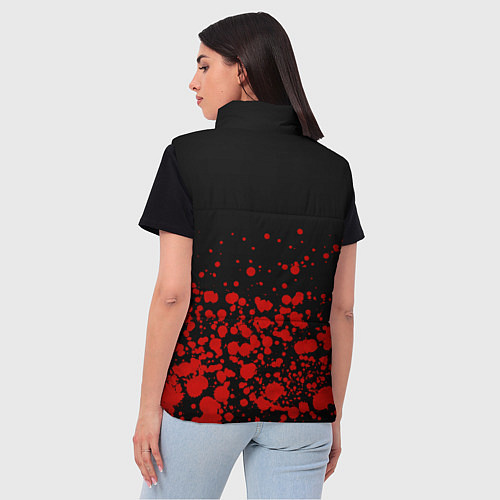 Женский жилет Убийца Акаме / 3D-Красный – фото 4