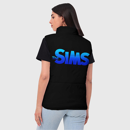 Женский жилет The Sims Plumbob / 3D-Красный – фото 4