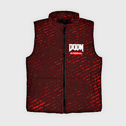 Женский жилет DOOM ETERNAL ДУМ ЭТЕРНАЛ, цвет: 3D-красный