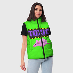 Женский жилет Toxic, цвет: 3D-светло-серый — фото 2