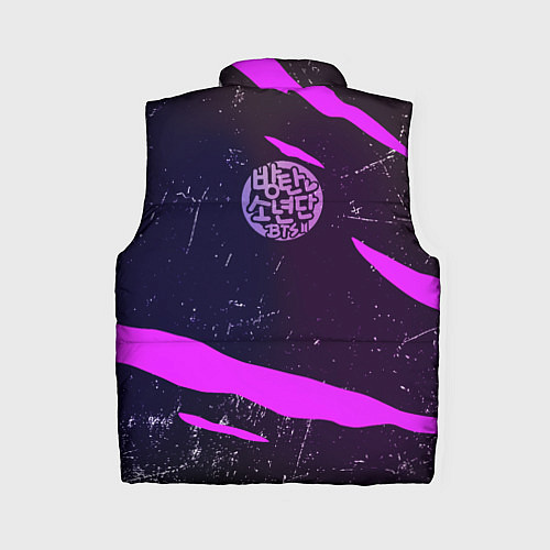 Женский жилет BTS / 3D-Черный – фото 2