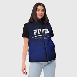 Женский жилет FIVB Volleyball, цвет: 3D-красный — фото 2