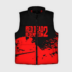 Женский жилет RED DEAD REDEMPTION 2, цвет: 3D-красный