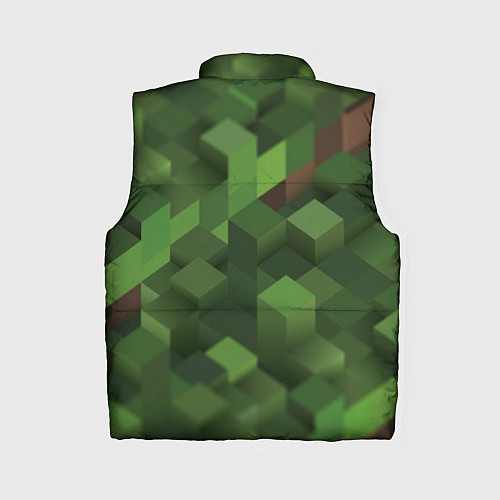 Женский жилет Minecraft / 3D-Красный – фото 2
