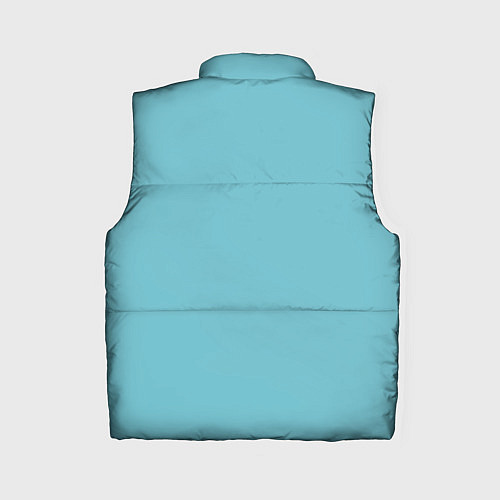 Женский жилет Белый котик и воробушек / 3D-Светло-серый – фото 2