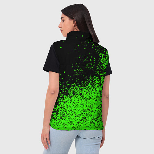 Женский жилет Minecraft / 3D-Красный – фото 4