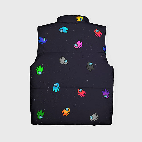 Женский жилет Among Us / 3D-Черный – фото 2