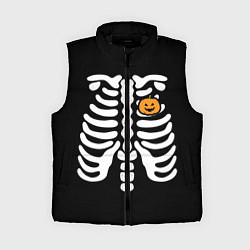 Женский жилет Halloween, цвет: 3D-черный