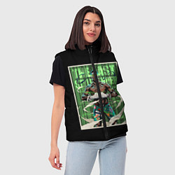 Женский жилет Исраэль Адесанья, цвет: 3D-черный — фото 2