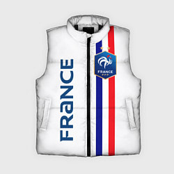 Женский жилет СБОРНАЯ ФРАНЦИЯ, цвет: 3D-черный
