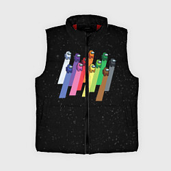 Женский жилет Among us, цвет: 3D-красный