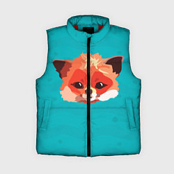 Женский жилет Лисичка, цвет: 3D-красный