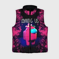 Женский жилет AMONG US, цвет: 3D-черный