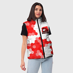 Женский жилет AMONG US - IMPOSTOR, цвет: 3D-черный — фото 2