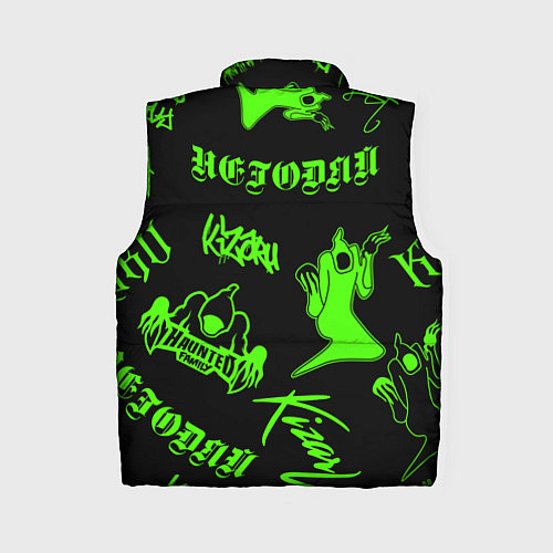 Женский жилет KIZARU HAUNTED FAMILY / 3D-Черный – фото 2