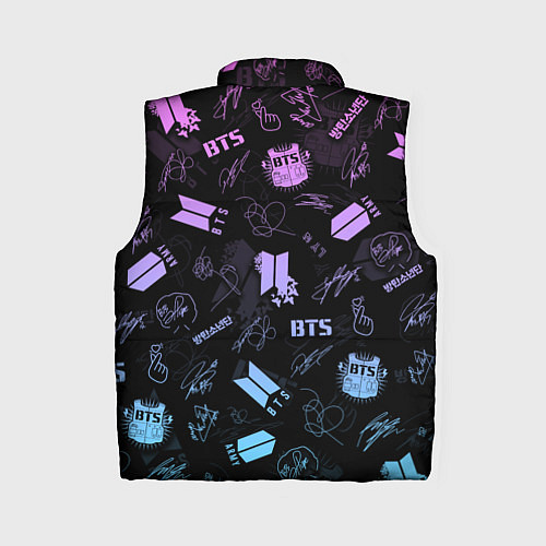 Женский жилет BTS / 3D-Черный – фото 2