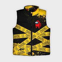 Женский жилет AMONG US Амонг Ас, цвет: 3D-красный
