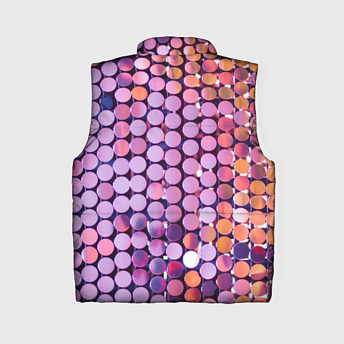Женский жилет Вечеринка точки глянцевый узор / 3D-Светло-серый – фото 2