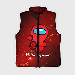 Женский жилет Hello Impostor